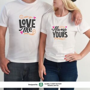 Couple love t-shirt